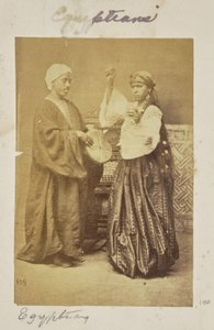 Group Portrait of a Musician and a Dancer by Unknown artist
