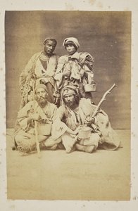 Group Portrait of Four Peasants