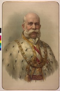 Half-Length Emperor Franz Joseph I in the Fleece Robe