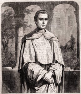Henri Lacordaire, French Priest and Dominican (1802-1861) by Unknown artist