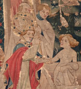 History of Saint Piat and Saint Eleuthère, Scene 12: The Resurrection of the Tribune