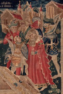 History of Saint Piat and Saint Eleutherius, Scene 12: The Resurrection of the Tribune