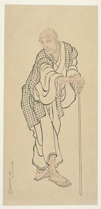 Hokusai as an Old Man by Unknown artist