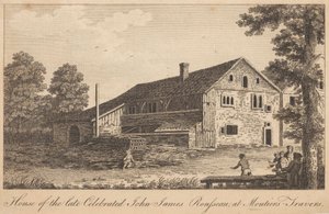 House of the Late Celebrated John James Rousseau, at Moutiers-Travers by Unknown artist