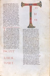 Incipit of the Book of Tobias