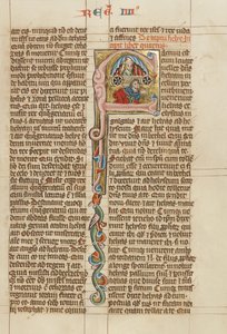 Initial F: The Ascension of Elijah by Unknown artist
