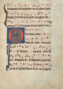 Initial Q: Saint Peter by Unknown artist
