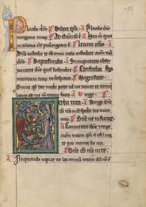 Initial V: Dragon and a Woman by Unknown artist