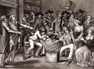 Interior of the Revolutionary Committee by Unknown artist