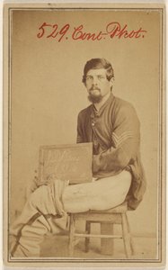 J.D. Brua, 93rd Pennsylvania, Civil War Victim by Unknown artist