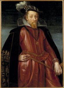 Portrait of King James I of England (1566-1625)