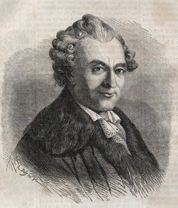 Jean Michel Sedaine. French playwright 1719-1797 by Unknown artist