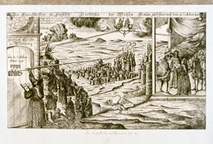 Allegorical printing of the dream of Frederick the Wise, prince of Saxony (engraving) by Unknown artist