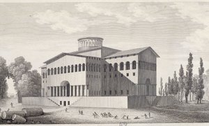 The House of Education by Ledoux (engraving) by Unknown artist