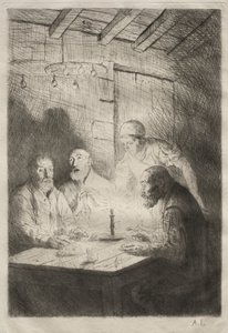 The Supper at Misery by Unknown artist