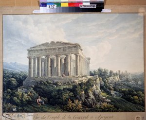 The Temple of Concordia in Agrigento