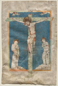 Leaf from a Missal: The Crucifixion