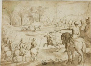 Leopard Hunt in Persia