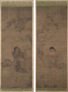 Li Tieguai; Liu Haichan by Unknown artist