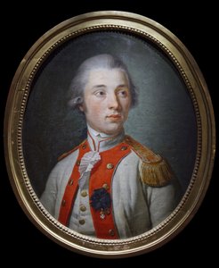 Lieutenant in the Artois Infantry Regiment, c.1780 by Unknown artist