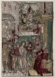 Life of Christ: Christ before Pilate by Unknown artist