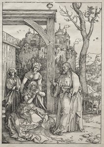 Life of the Virgin: Christ Taking Leave of His Mother by Unknown artist