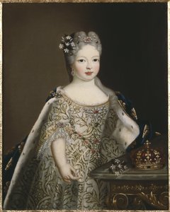 Portrait of Infanta Mariana Victoria of Spain, Queen of Portugal by Unknown artist