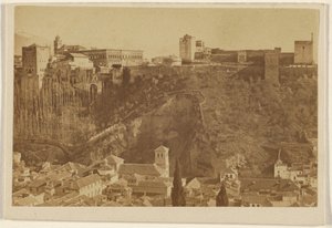 Long view of the Alhambra, Spain