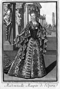 Mademoiselle Maupin, French singer
