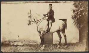 Man on a Horse by Unknown artist