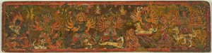 Manuscript Cover from the Glorification of the Great Goddess (Devimahatmya)