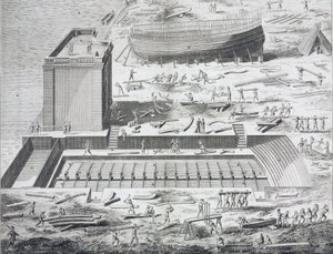 Marine, construction site in 