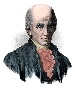 Michel Adanson, French botanist. by Unknown artist