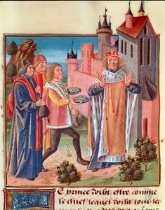 A Prince Receives Taxes from His Vassals from 