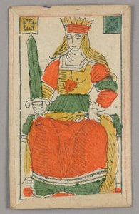 Minchiate (Tarot) Playing Card by Unknown artist