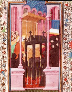 Miniature Funeral Scene from 