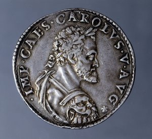 Mint minted in the name and image of Emperor Charles V (1500-1558). by Unknown artist