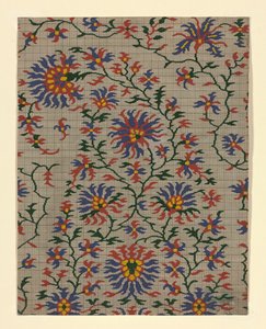 Mise-en-carte (Point-paper) by Unknown artist