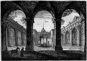 Montecassino Abbey (Monte Cassino, Mont Cassin) by Unknown artist