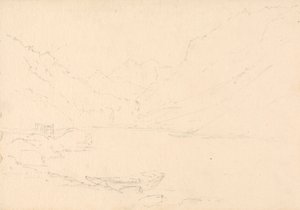 Mountainous Landscape and Lake