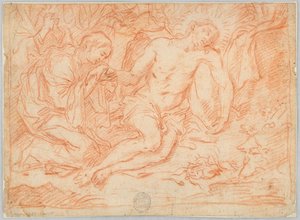 Mourning Over the Dead Christ by Unknown artist