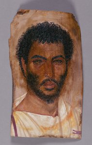 Mummy Portrait of a Bearded Man