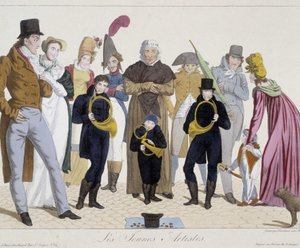 Musicians on the Street: Young Artists (Horn) - Carnavalet by Unknown artist