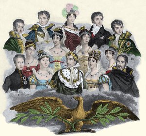 Napoleon Bonaparte and his family