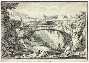 Natural Bridge of Veia in the Veronese Hills, Near Lugo by Unknown artist