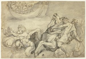 Neptune Calming the Tempest Raised by Aeolus against Aeneas