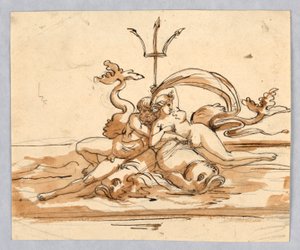 Neptune and Amphitrite by Unknown artist