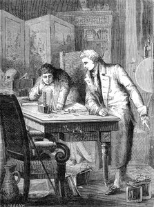 Nicholson and Carlisle Decompose Water Through the Battery of Volta, London 2 May 1800 by Unknown artist