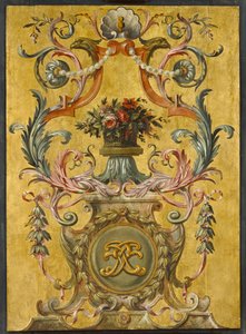 One Painted Panel by Unknown artist