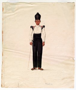Orderly Boy, Madras Army by Unknown artist
